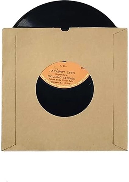 Kraft 45'lik (7") Plak Zarfı (20 Adet)