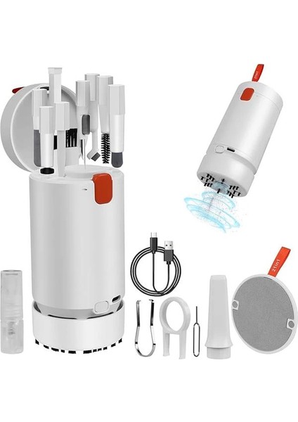 21'i 1 Arada Klavye Temizleme Seti, Dizüstü Bilgisayar, Ipad, Iphone, Kamera, Kulaklık