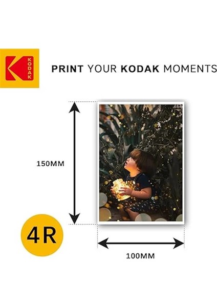 9891161 Fotoğraf Kağıdı, 180 G/m², Parlak, A6 (10 x 15 Cm), Mürekkep Püskürtmeli Yazıcı