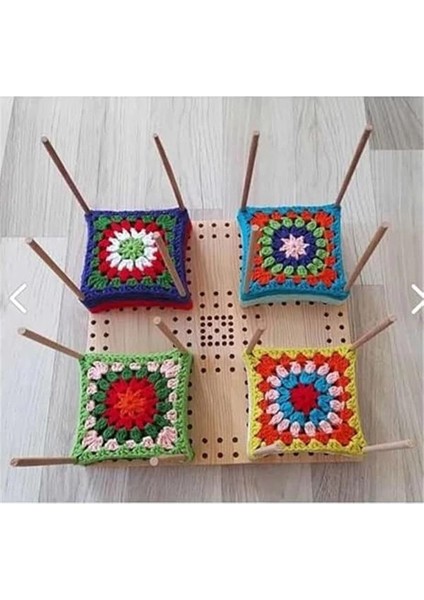 Ahşap Motifmatik Tahtası 30X30 cm - Motif Yapma Aparatı, indirimleri