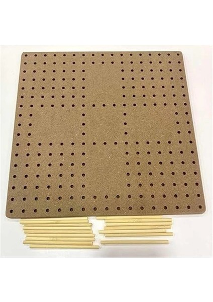 Ahşap Motifmatik Tahtası 30X30 cm - Motif Yapma Aparatı,