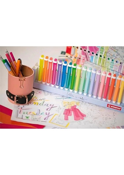 - Işaretleme Kalemi - Swing Cool - 8 Neon, 10 Pastel