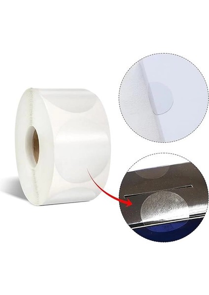 Şeffaf Paketleme Etiketi - Yuvarlak Paketleme Etiketleri - 3 cm Çapında - Şeffaf Mühür fiyatları