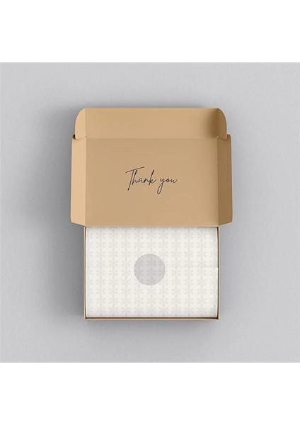 Şeffaf Paketleme Etiketi - Yuvarlak Paketleme Etiketleri - 3 cm Çapında - Şeffaf Mühür fırsatları