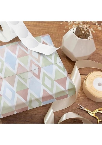 Şeffaf Paketleme Etiketi - Yuvarlak Paketleme Etiketleri - 3 cm Çapında - Şeffaf Mühür indirimleri