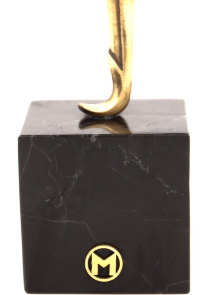 El Yapımı Mermer Taşlı Bronz Desenli Obje fırsatları