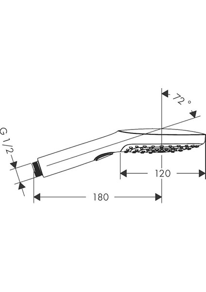 Raindance Select E Duş Başlığı, 120 Mm, 3 Püskürtme Türü, Cilalı Altın Görünümlü indirimleri