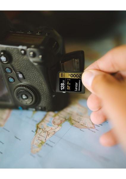 128GB Professional 2000X Sdhc Uhs-Ii Cards, Up To 300MB/S Read 260MB/S Write C10 V90 U3 fırsatları