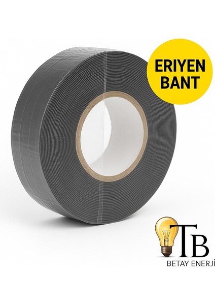 Betay Enerji Kendiliğinden Eriyen Izolasyon Bandı 19 mm x 9.15 M