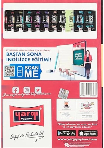 Yargı Yayınları 2023 Dgs Sayısal-Sözel Yetenek Tamamı Çözümlü Soru Bankası fırsatları