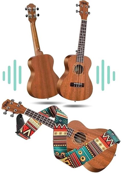 CT-24MC Set Concert Ukulele (Case Metod Askı Tuner Pena) modelleri