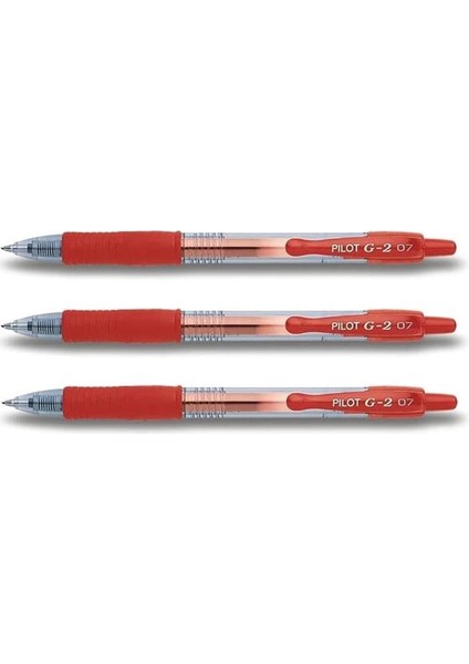 Pılot G2 0.7 - Kırmızı modelleri