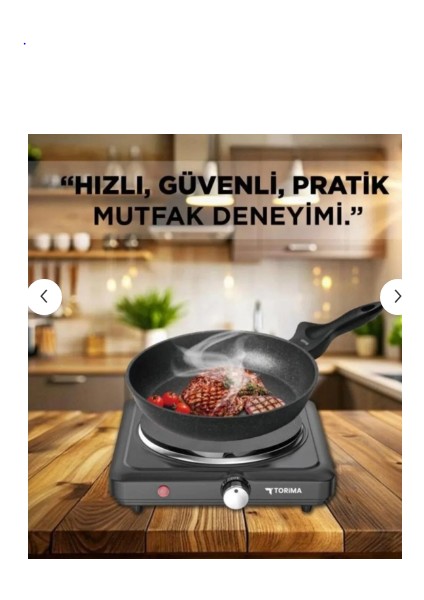 Termostatlı Ayarlanabilir Elektrikli Pleyt Tekli Ocak 1500 Watt modelleri