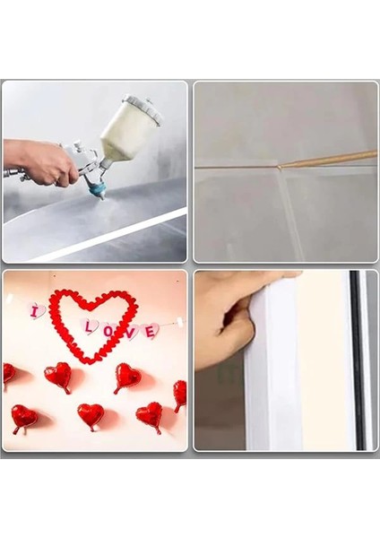 Maskeleme Bandı Beyaz Kağıt Bant 24 mm x 35 Metre