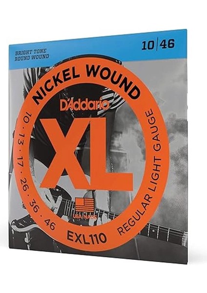 D'addario EXL110 Elektro Gitar Teli (10-46)