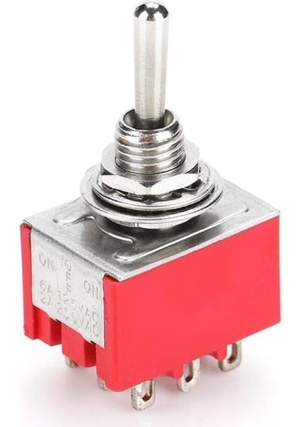 IC-148B 9 Pin On-Off Ø6mm Toggle MTS-303