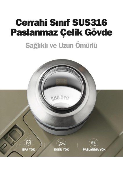 Tkk Büyük Boy 1000ML Pipetli/pipetsiz Kullanım Askılı Paslanmaz Çelik Termos Matara (Lacivert) indirimleri
