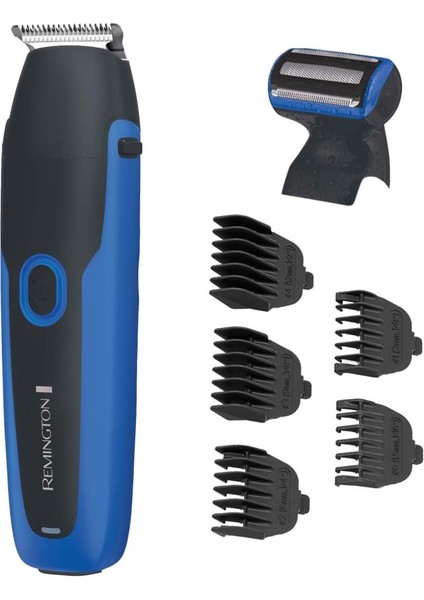 BHT6255 Wettech Body Hair Traş Makinesi, Mavi/siyah