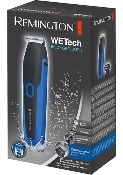 BHT6255 Wettech Body Hair Traş Makinesi, Mavi/siyah fiyatları