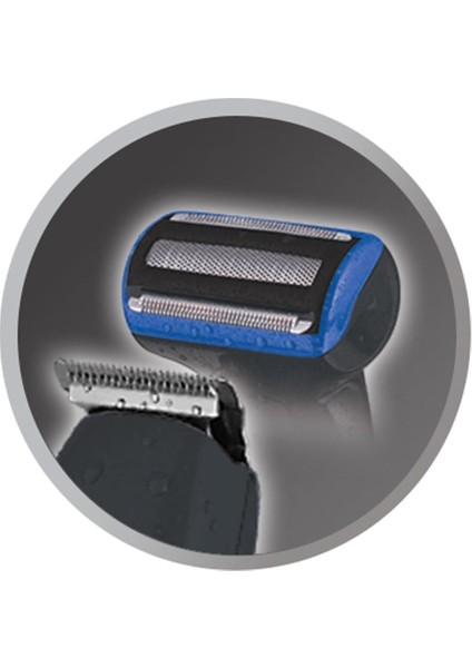 BHT6255 Wettech Body Hair Traş Makinesi, Mavi/siyah modelleri
