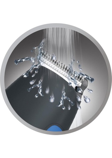 BHT6255 Wettech Body Hair Traş Makinesi, Mavi/siyah indirimleri