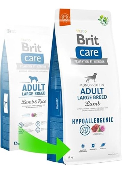 Adult Large Breed, Yetişkin Köpekler Için, Tek Proteinli, Hipoalerjenik, Kuzu Etli Kuru modelleri