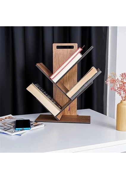 - MK20 Geometrik Masaüstü Ağaç Kitaplık (Küçük) modelleri