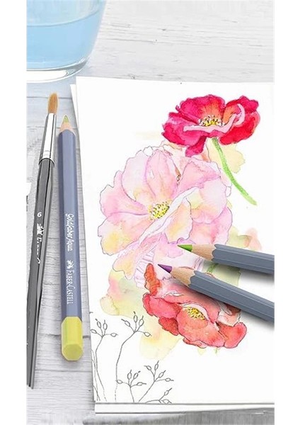 Faber-Castell Goldfaber Aqua Boya Kalemi Hediye Seti 36’lı, 12 Pastel ve 24 Klasik Renk, Yüksek fiyatları