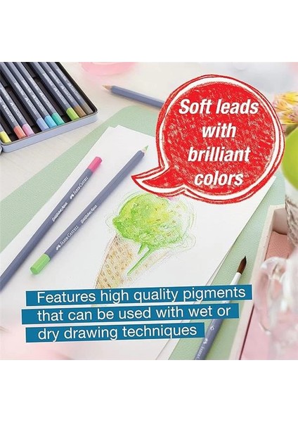 Faber-Castell Goldfaber Aqua Boya Kalemi Hediye Seti 36’lı, 12 Pastel ve 24 Klasik Renk, Yüksek indirimleri