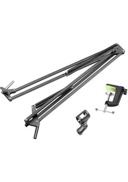 NB40 Stüdyo Masa Mikrofon Standı (50X50 Büyük Boy) Siyah indirimleri