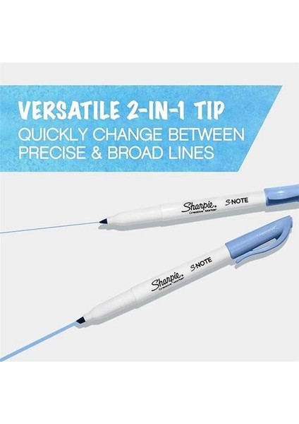 Sharpıe S-Note Fosforlu Işaretleme Kalemi, 12'li Blister, Karışık fırsatları