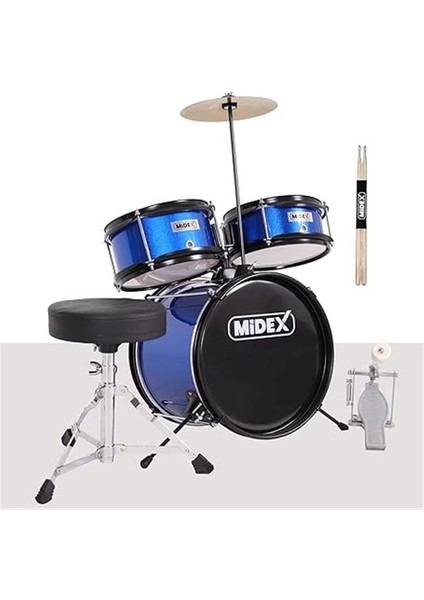 CD300X-BL Akustik Çocuk Baterisi Davulu Seti 5-14 Yaş Için Full Set indirimleri