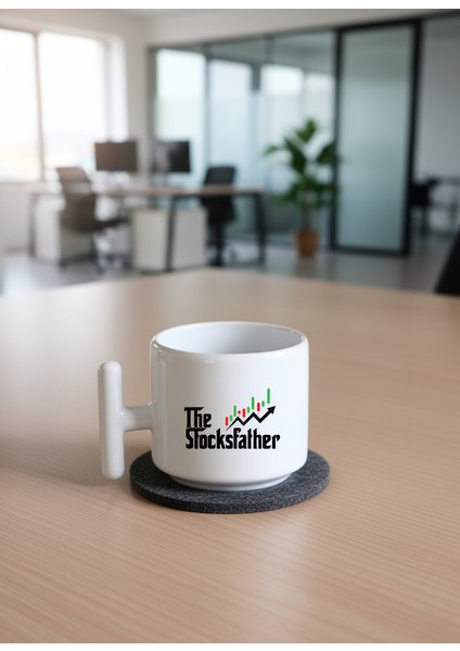 The Stockfatcher Baskılı Porselen Kupa-T Kulplu Kupa-Motto-Hediye-Trading-Bitcoin-Trader fiyatları
