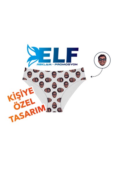 Kişiye Özel Baskılı Külot