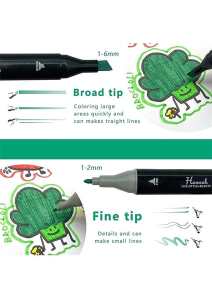 168 Parça Çantalı Marker Seti fırsatları