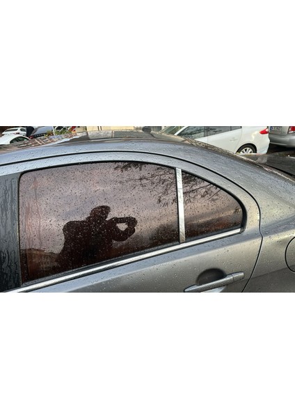 Mitsubishi Lancer Kasaya Uyumlu Kapı Direği Krom Paslanmaz Çelik 2 Parça Cam Direk fırsatları