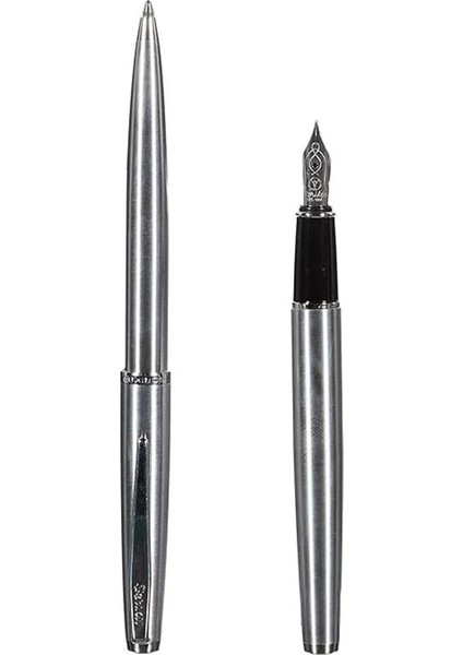 Metropolis 78 Dolma Kalemtükenmez Kalem Takım Paslanmaz Çelik modelleri