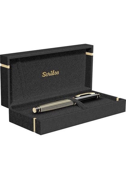 35L Roller Çizgi Desenli Siyah Altın indirimleri