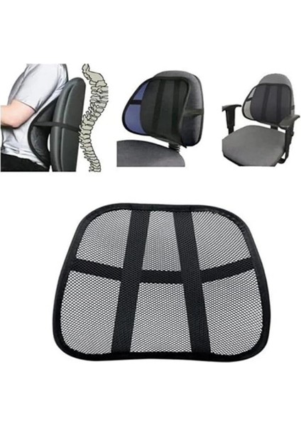 Sırt Dayama Filesi Terletmeyen Bel Desteği Minderi Ortopedik Ofis Koltuk Yastığı Bel Fıtık fırsatları