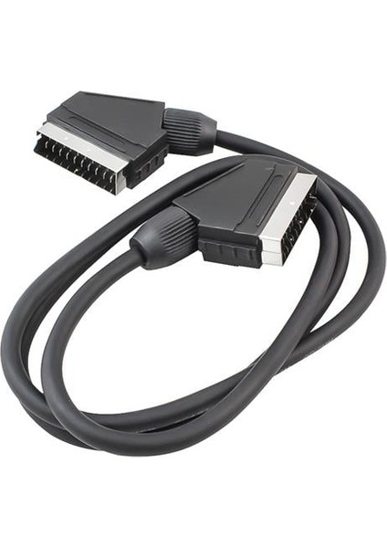 Scart Scart 3 Metre Siyah Kablo