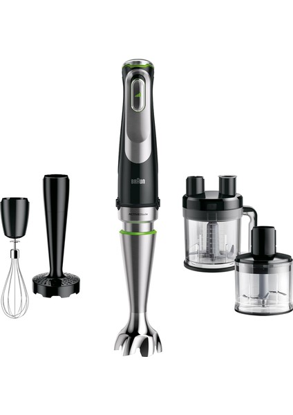 Multiquick 9 Mq 9187XLI El Mikseri – Active Powerdrive Teknolojili Püre Çubuğu ve Parçalama, D