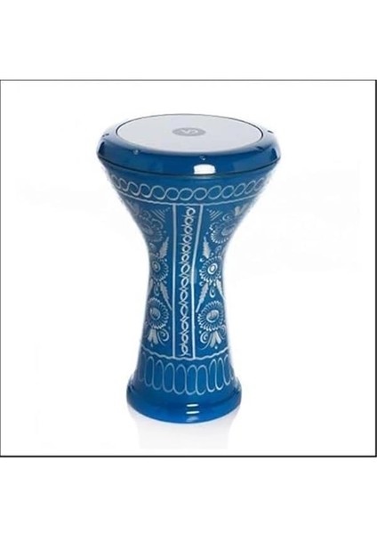 Vatan Döküm Erzincan Işlemeli Darbuka - Mavi Doumbek indirimleri