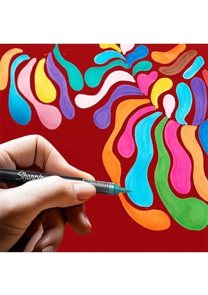 Sharpıe Akrilik Markör, Yuvarlak Uç, 2li Bls