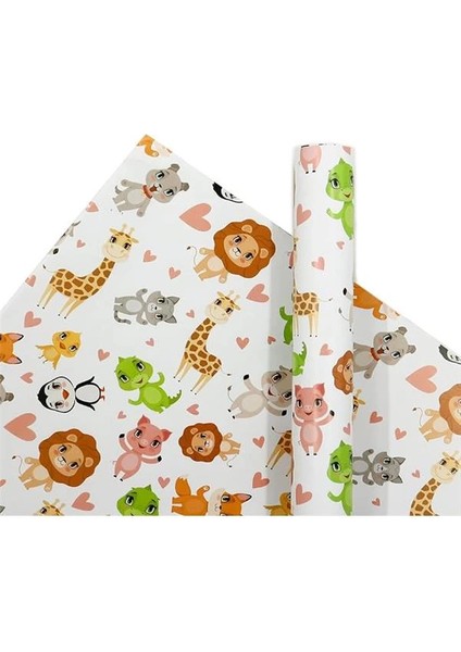 70X100 cm Hediye Paketleme Kağıdı 2'li Set - M1