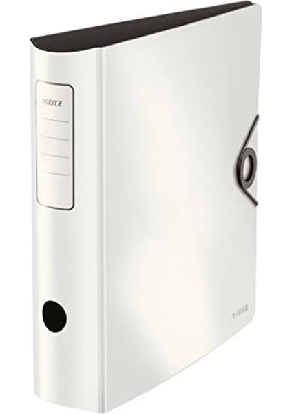 180° Active Solid Geniş Klasör, Beyaz, A4, 82 mm Genişliğinde Yuvarlak Sırt, Elastik Bantlı modelleri