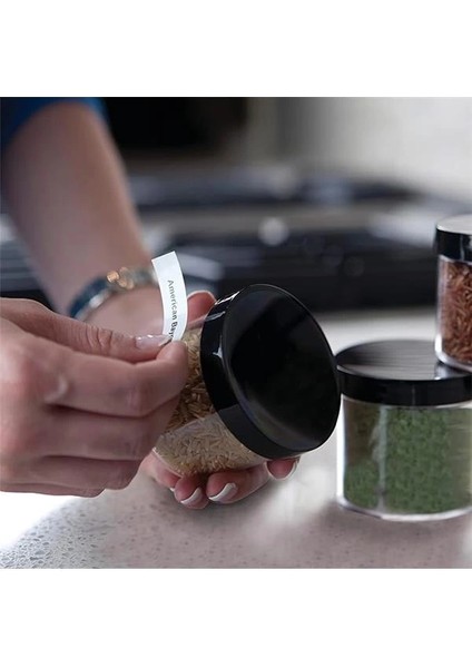 Letratag Plastik Şerit (12 mm x 4 Mt), Beyaz (59422)