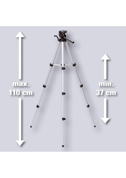 Lazer Ölçüm Cihazları Için Tripod (Ölçüm Cihazı Aksesuarları, Yüksekliği Ayarlanabilir 37 cm fiyatları
