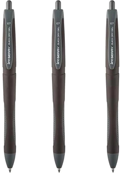 Jel Kalem Berry 07 Siyah 3lü Set indirimleri