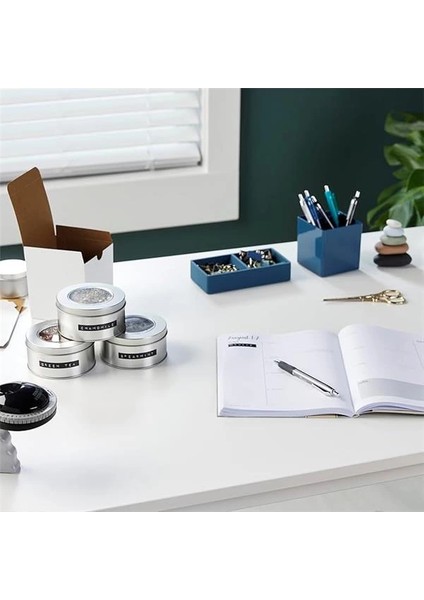 3D Plastik Kabartma Şerit (9 mm x 3 Mt), 3'lü Paket, Siyah - S0847730