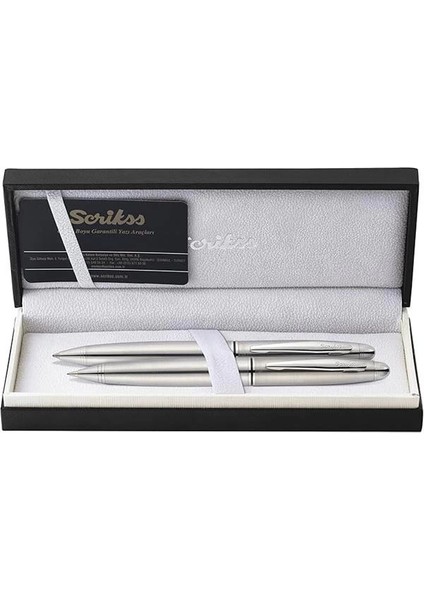 Knight 88 Tükenmez Kalemversatil Kalem Takım Krom